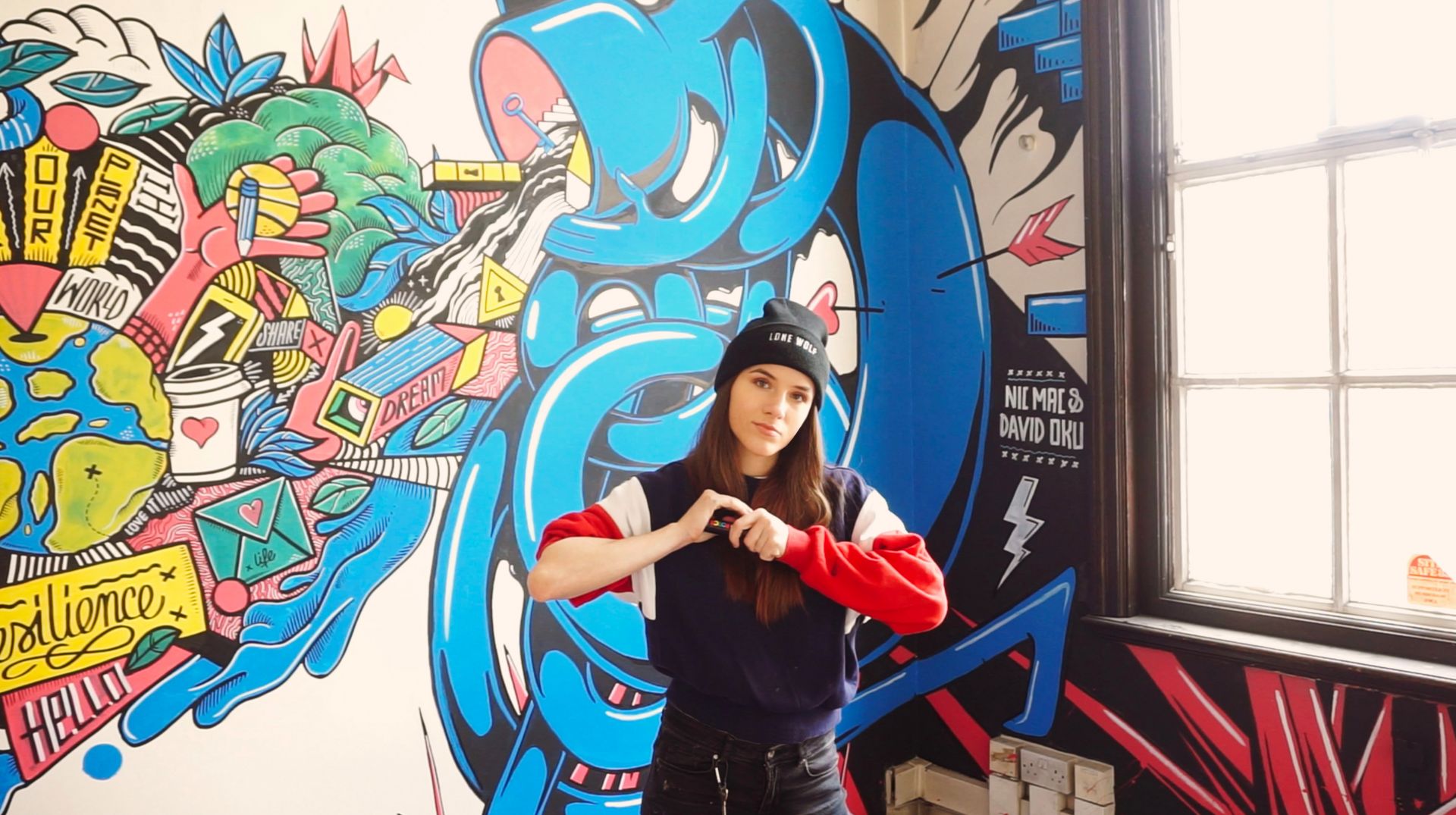 7 questions to Nic Mac Illustrator and muralist Fledge